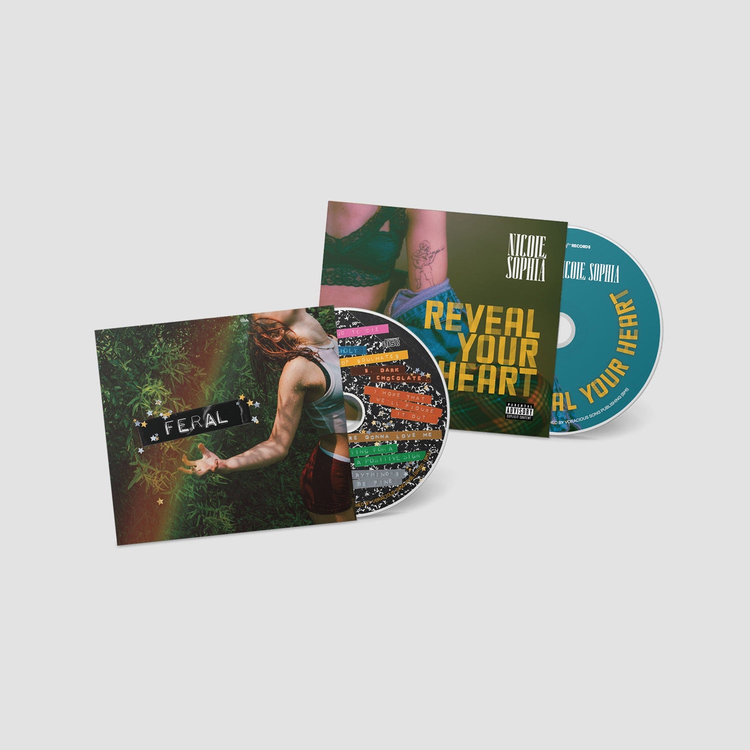 Nicole Sophia "Then & Now" CD Bundle