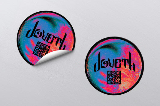 Joveth Sticker (4" Round)
