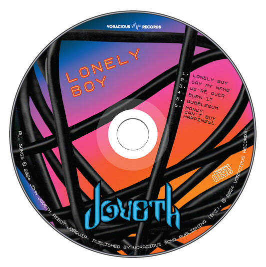 Joveth - Lonely Boy Compact Disc (CD)