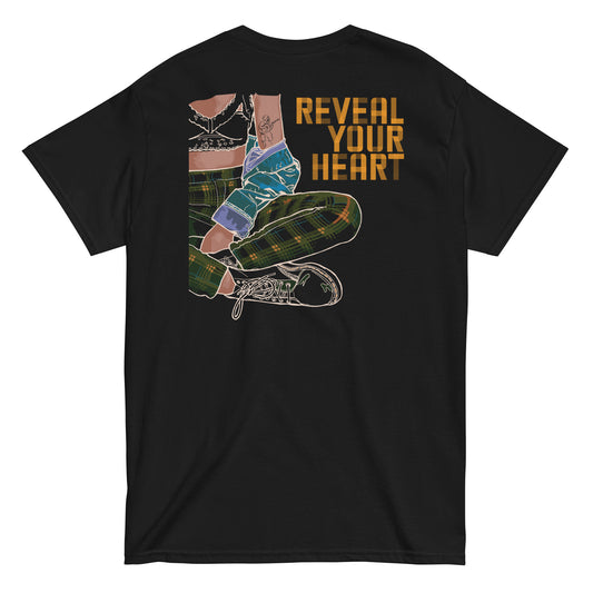 Nicole Sophia Reveal Your Heart Graphic Unisex Tee