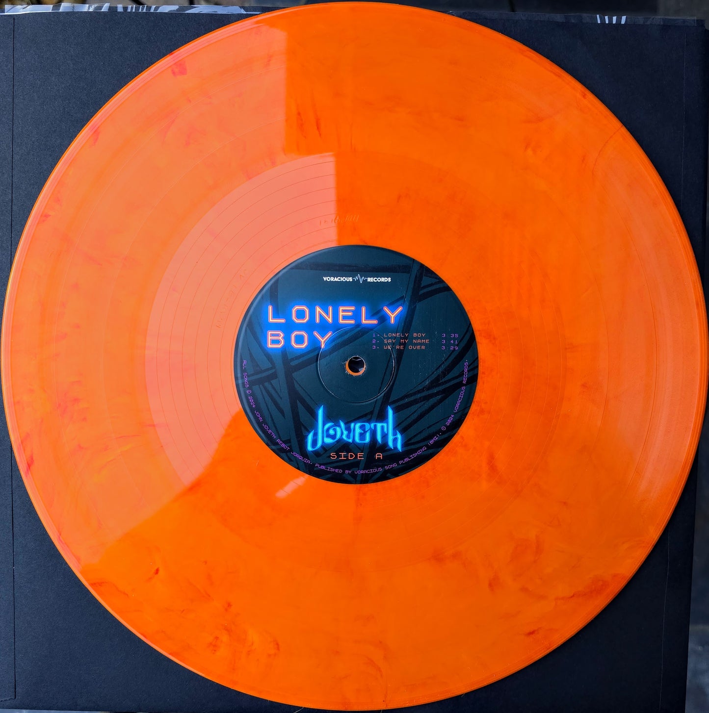 Joveth - Lonely Boy Vinyl LP Record