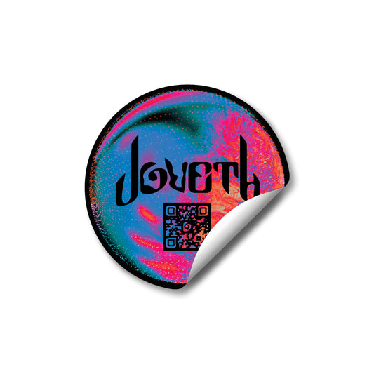 Joveth Sticker (4" Round)