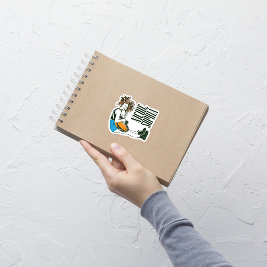 Nicole Sophia Hair Flip Sticker