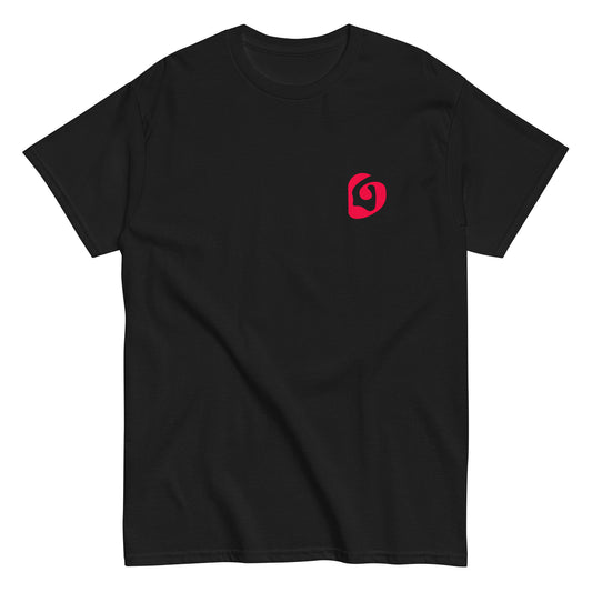 Joveth Bubblegum Swallow T-Shirt (Double-Sided, Black)